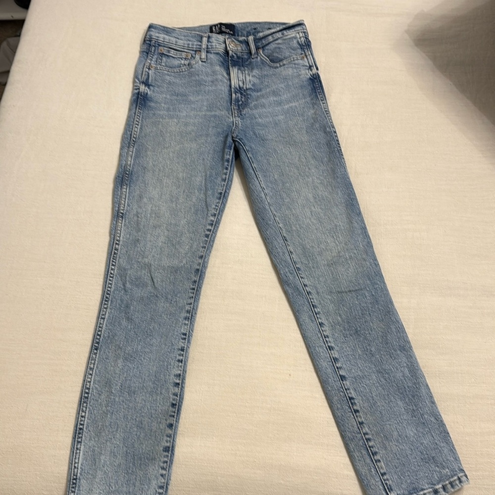 GAP HIGH-RISE VINTAGE SLIM DENIM